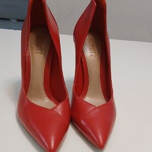 Schutz Red Women's Heels